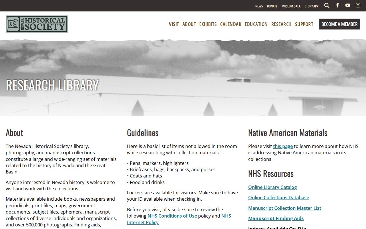 Washoe County city directory archive access at Nevada Historical Society